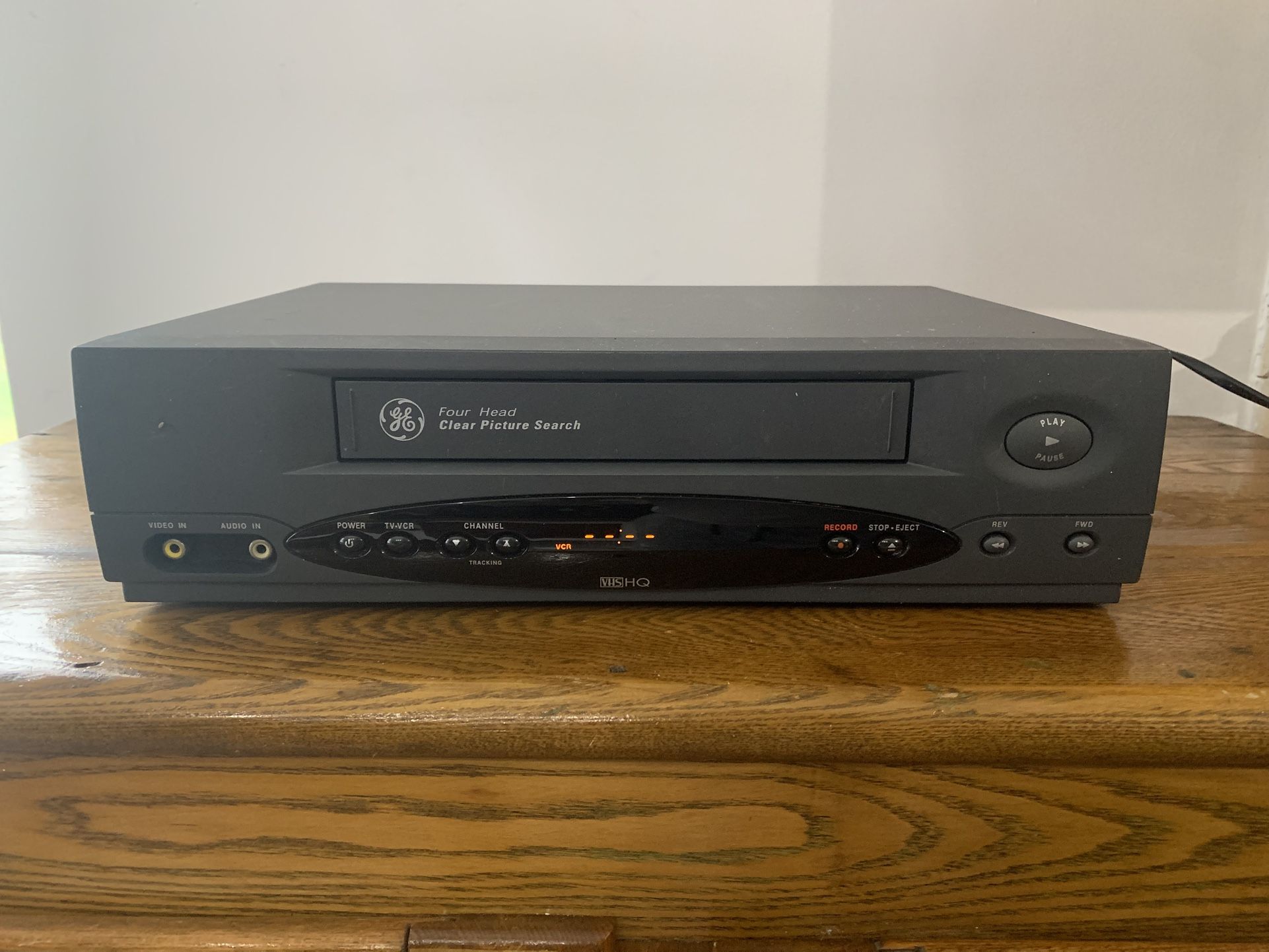 GE Video Cassette Recorder