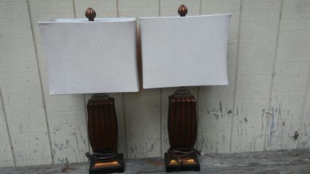 Two very nice table lamps