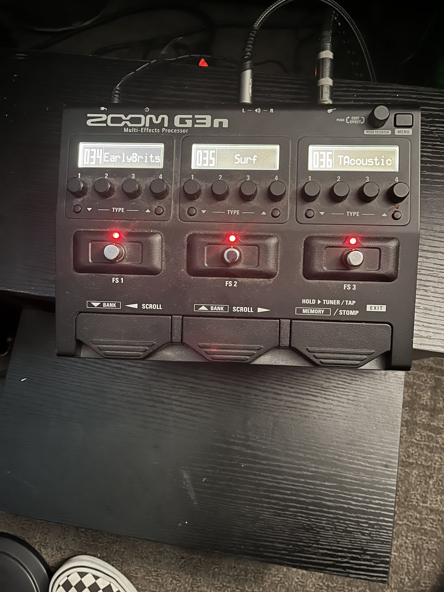Zoom G3n Multi Effects Processor