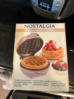 Nostalgia MyMini Waffle Maker