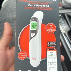 Mobi Dualscan Thermometer Bluetooth
