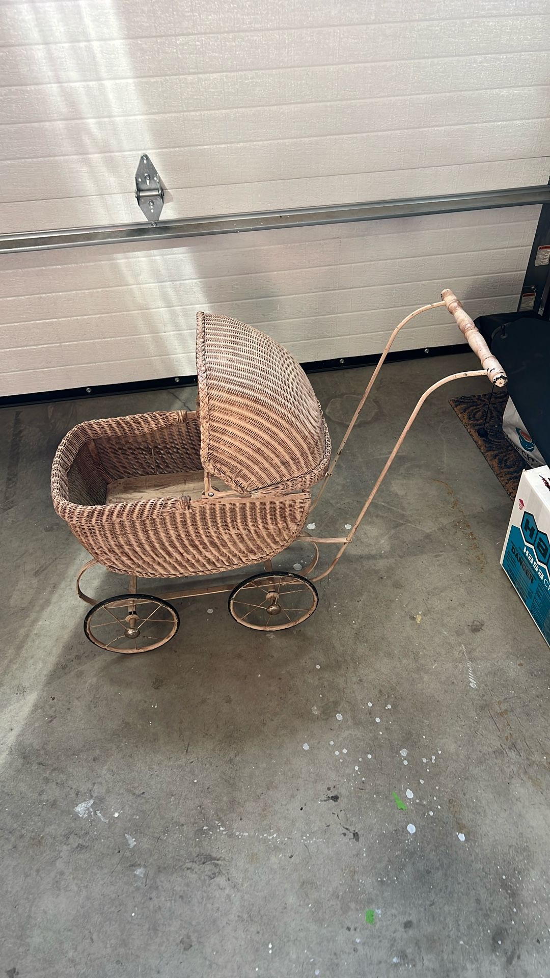 Antique Doll Buggy Stroller