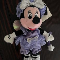 Vintage Sugar Plum Fairy Minnie Mouse With Tag Attached