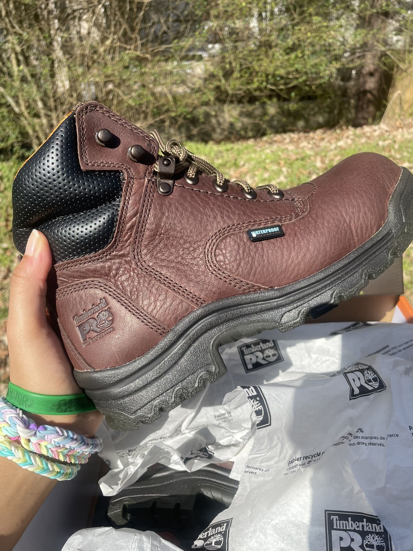 New Unused Timberland PRO Women’s Titan Waterproof Boot.
