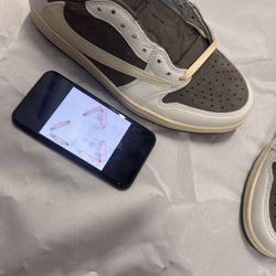 Nike Air Jordan 1 Retro Low Travis Scott Reverse Mocha Sneakers