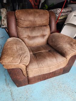 Soft Leather Recliner