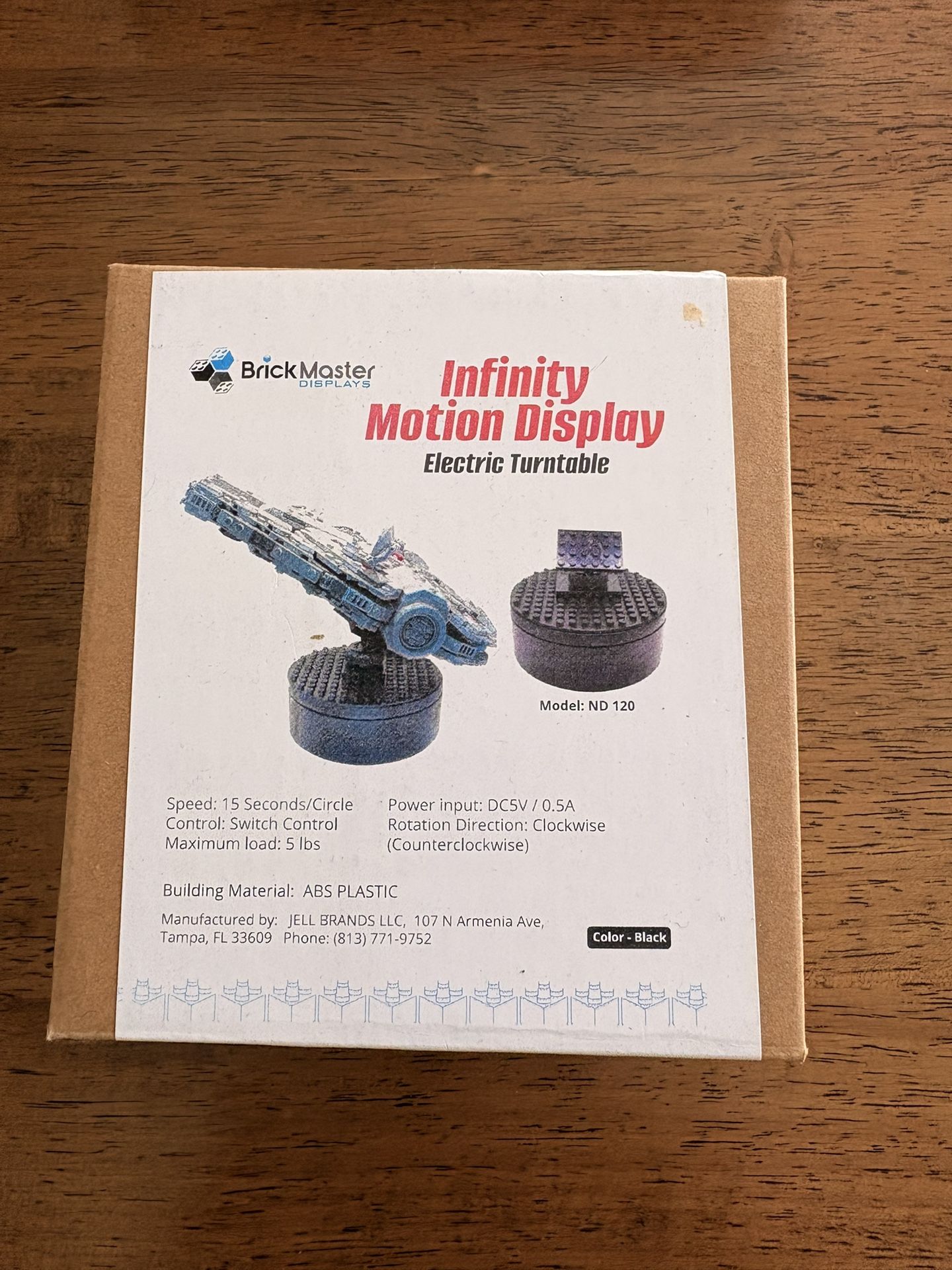 Brickmaster Motorized Lego stand