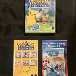 Pokemon Channel Nintendo GameCube Game CIB Tested/WORKS