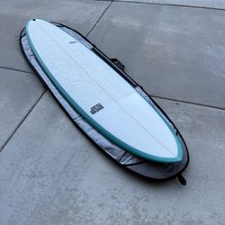 7’6” Mid Length Surfboard - NSP PU Speedline