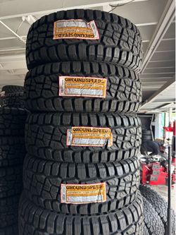 285-70r17 Ground speed tires nuevas con 50,000 millas de garantía las 4