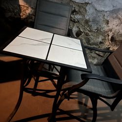 Outside Table And 2 Chairs 