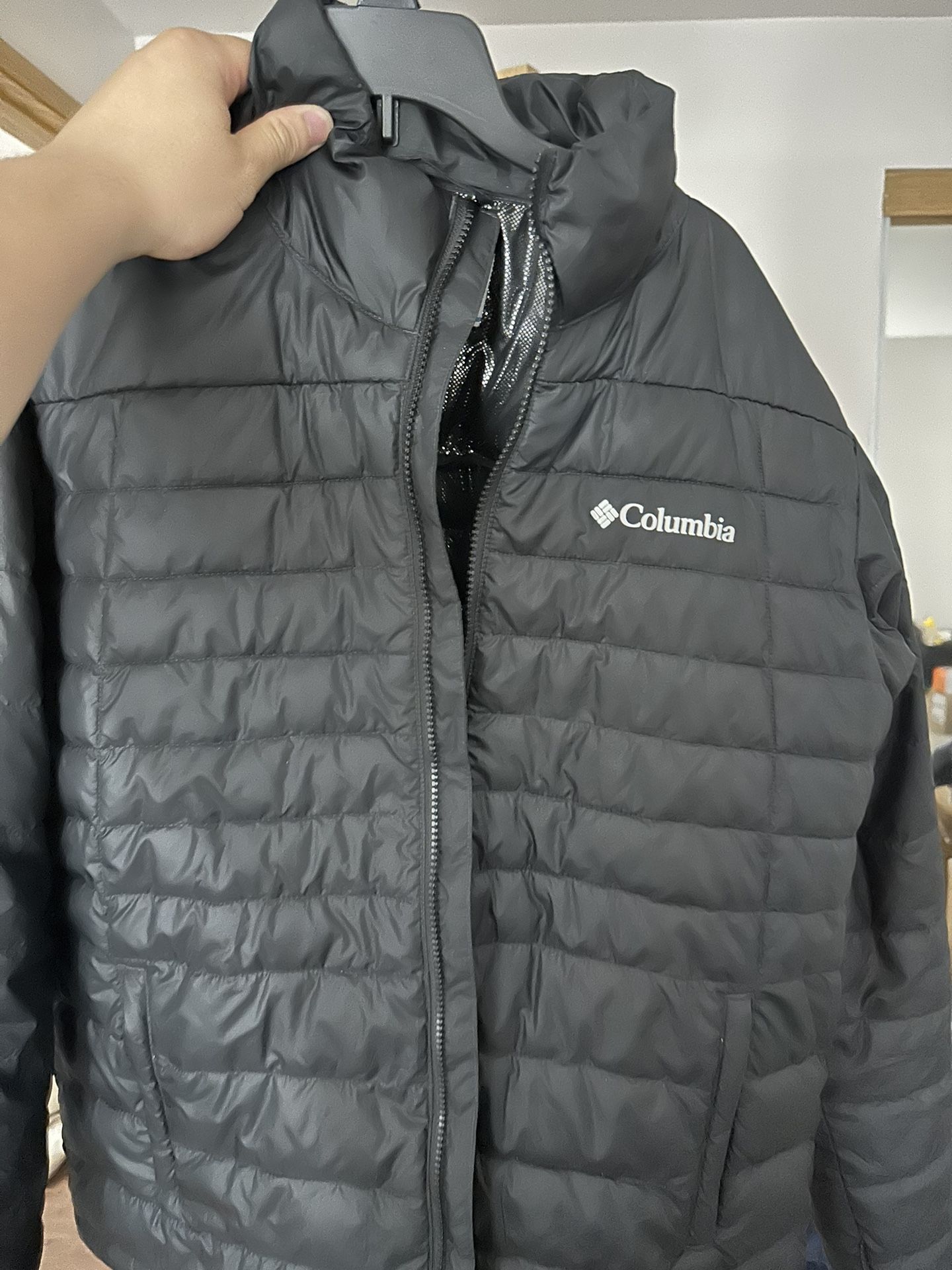 Columbia Puffer And Rain Jacket