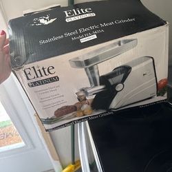 Elite Platinum Electric Meat Grinder - 550W Stainless Steel
