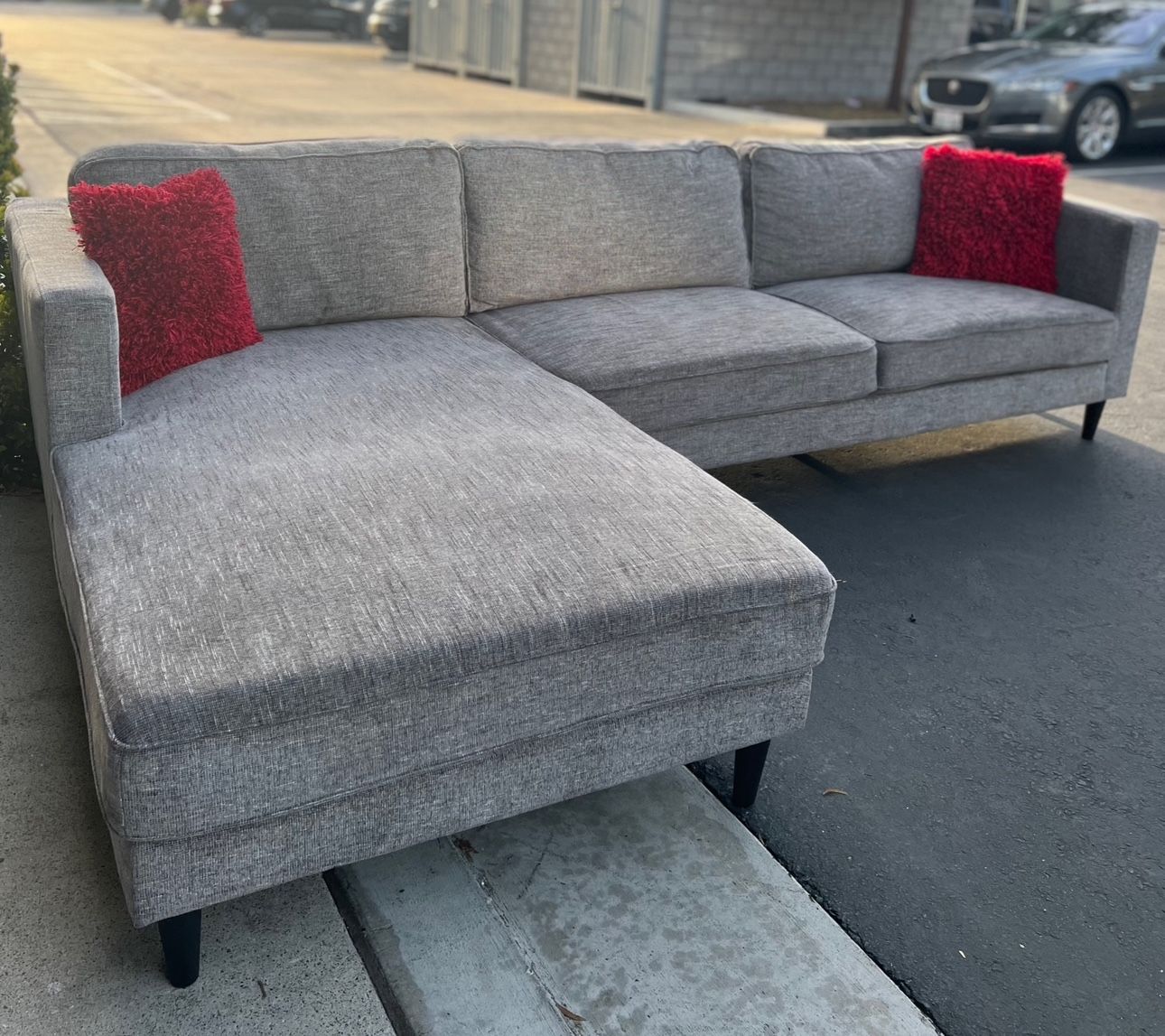 Grey Sectional Couch