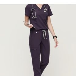 HTF Figs Purple Shadow Set XS/S