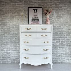 Dresser - Chest Of Drawers - Highboy - Tall Boy - Tall Chest - Upright Dresser 