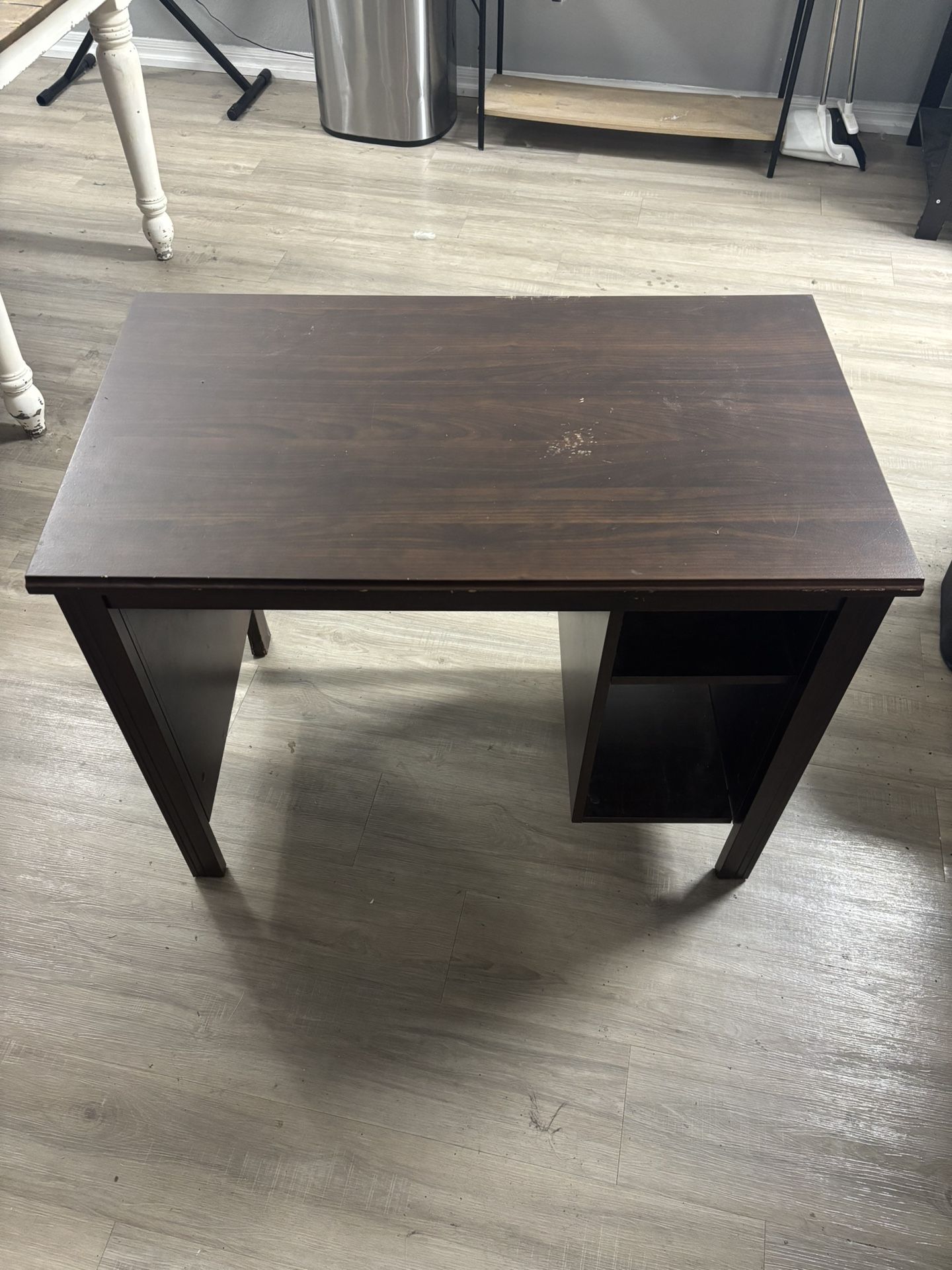 Desk For Work/Study– With Side Storage (IKEA)