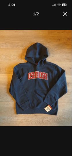 NEW Osh Kosh Kids Children Youth Pullover Sweatshirt Hoodie Jacket Coat Size 12