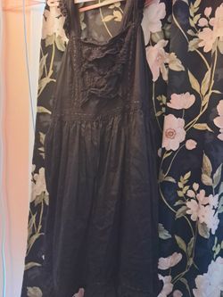 Night Whisper Black Gothic EGL Dress Size 4xl