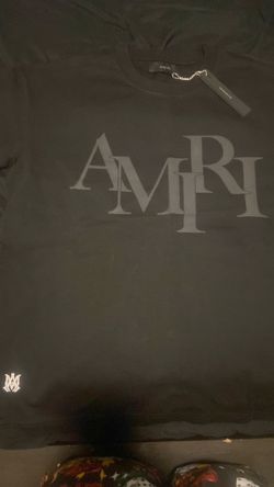 Black amiri shirt