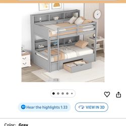 Twin Bunk Bed Bought December 2024