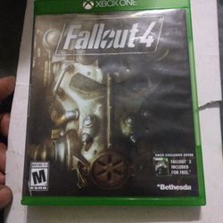 Xbox One Game Fallout 4 Use