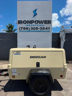 2016 Doosan 185CFM Doosan Air Compressor