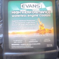 Evans Waterless Coolant. New