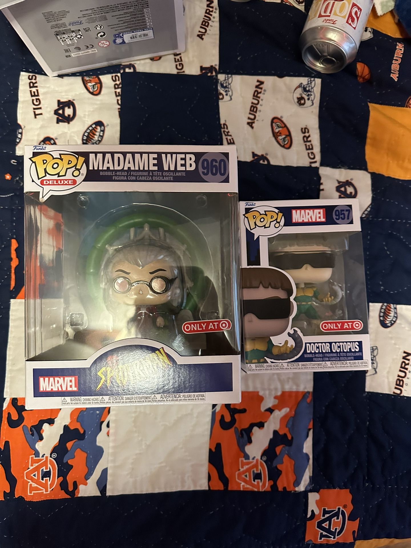 Madame Web And Doc Ock Funko Pops