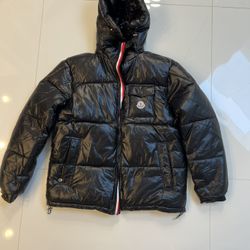 Moncler Black Puffer Jacket