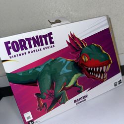 Fortnite Victory Royale Series Raptor Orange Action Figure Meat Hasbro NEW