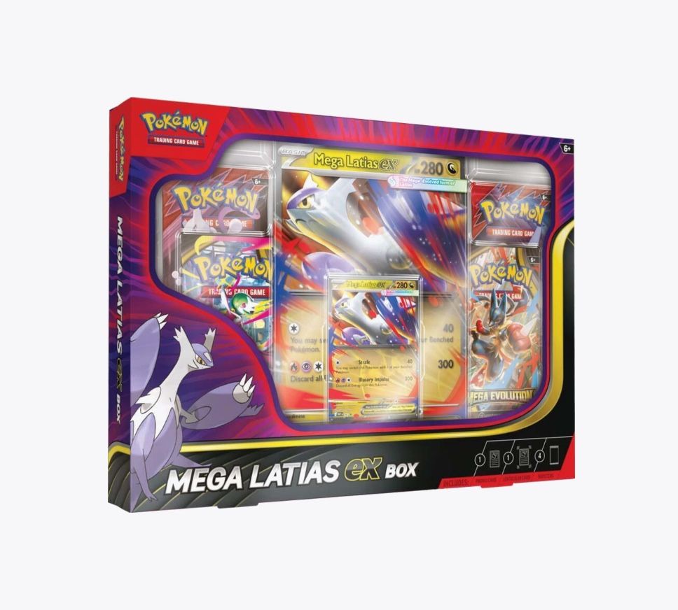Pokemon TCG: Mega Latias ex Box *FACTORY SEALED*