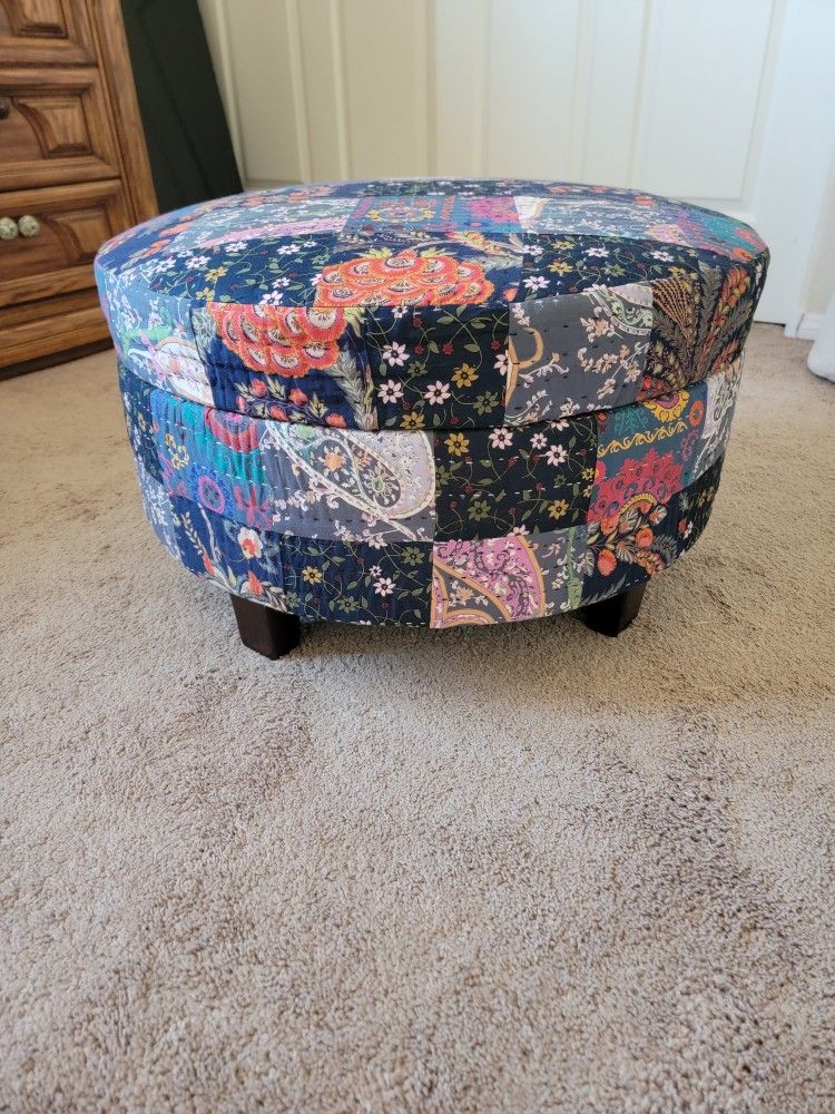 NEW Ottoman / Hassock - Boho Style