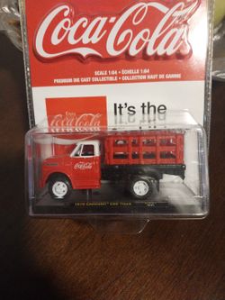COCA-COLA LIMITED EDITION M2 1970 CHEVROLET TRUCK RW01 18-01 $20 DOLLARS
