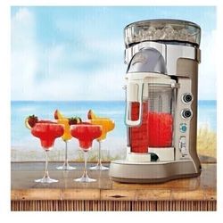 MARGARITAVILLE BALI FROZEN CONCOCTION MAKER WITH SELF-DISPENSING LEVER, AUTOMATED DRINK MIXER FOR SMOOTHIES, MARGARITAS, DAIQUIRIS, AND COLADA, 60 OZ.