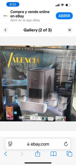 Home Theater Valencia 2600 Watts