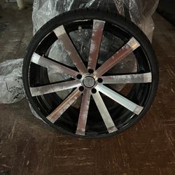 22in Rims 5 Lg