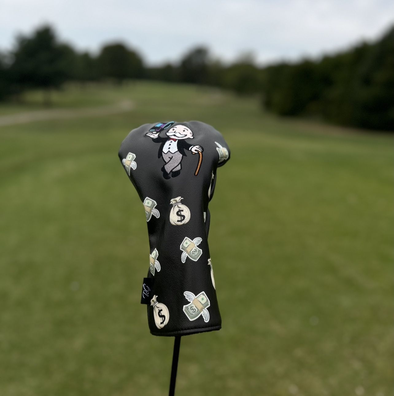 Monopoly Man Wood Headcover