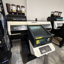 Mimaki 3042 MKII Flatbed uv Printer