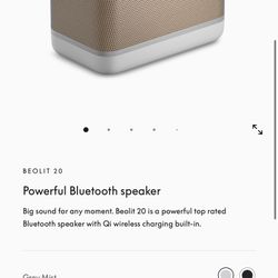 Beolit 20 Bluetooth Speaker 
