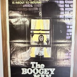 Original 1980 The Boogey Man Movie Poster 27x41 – Cult Horror – Ulli Lommel