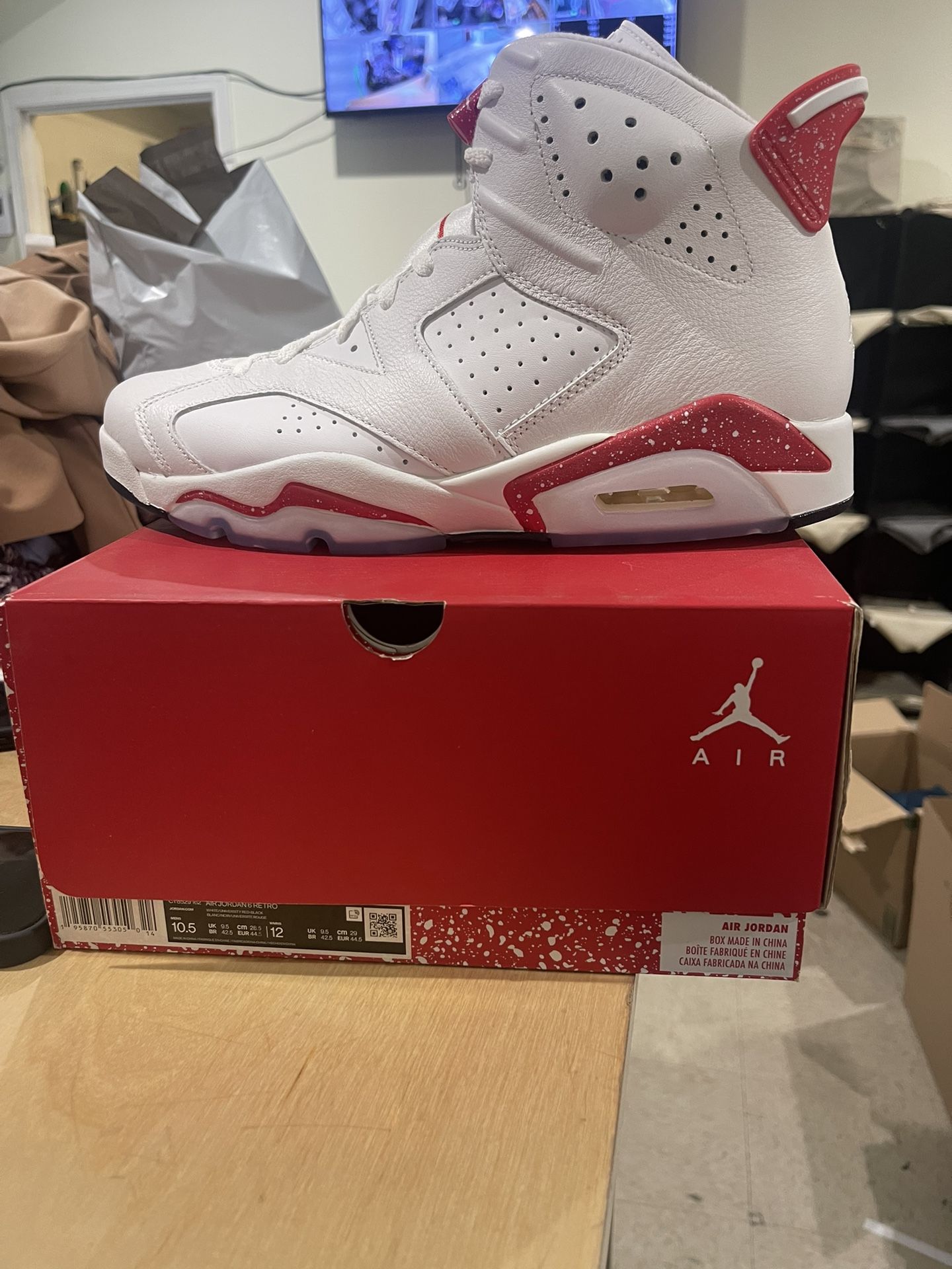 Jordan 6 Retro Mens Shoes 