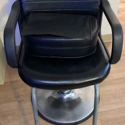 Barber Chair With Kid Booster