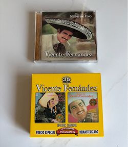 Vicente Fernández Bundle: Volume22 2pack & “Mas con el Número Uno" CD