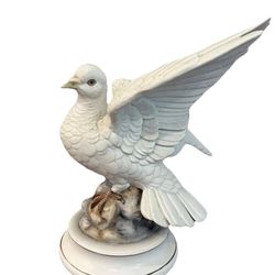 Andrea Sadek White Dove Bird Figure Figurine Japan Decor Retro Vintage Porcelain