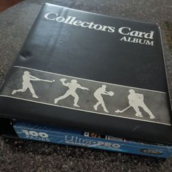 Collector's Book And 100 Pages - Cards