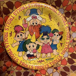 90s Brand New Never Used Trolls Birthday Plates for Sale in Scottsdale, AZ  - OfferUp