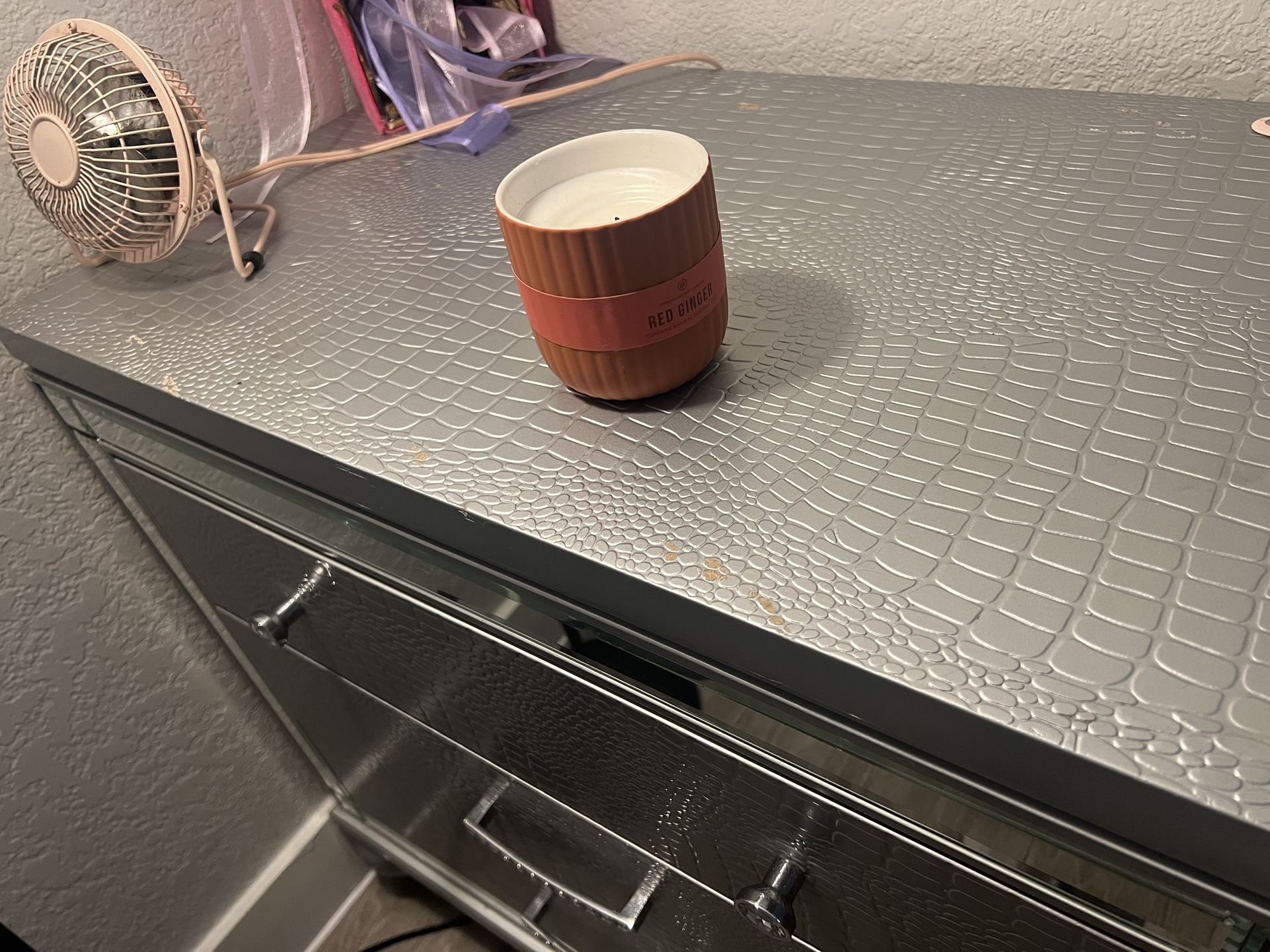 Silver King Sized Bedroom Set