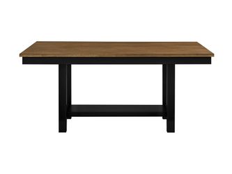 Winchester Brown/Black Dining Table