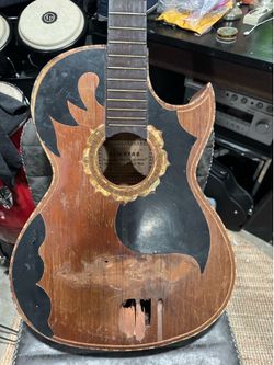 Bajo Sexto guitar/parts…beautiful mahogany body